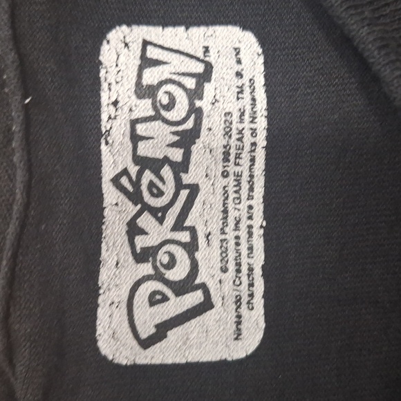 Black Pokémon Graphic T-Shirt - Picture 3 of 6